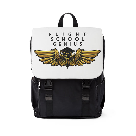 FLY AVIATOR BLK/WHT BACKPACK