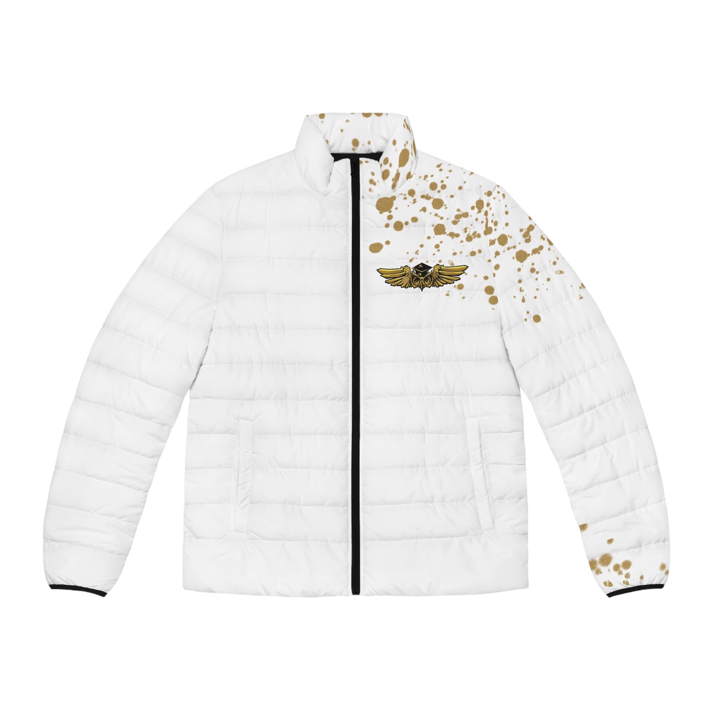 FLY AVIATOR PUFFER JACKET (WHITE)