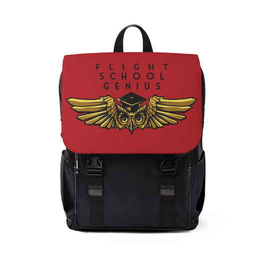 FLY AVIATOR BLK/RED BACKPACK