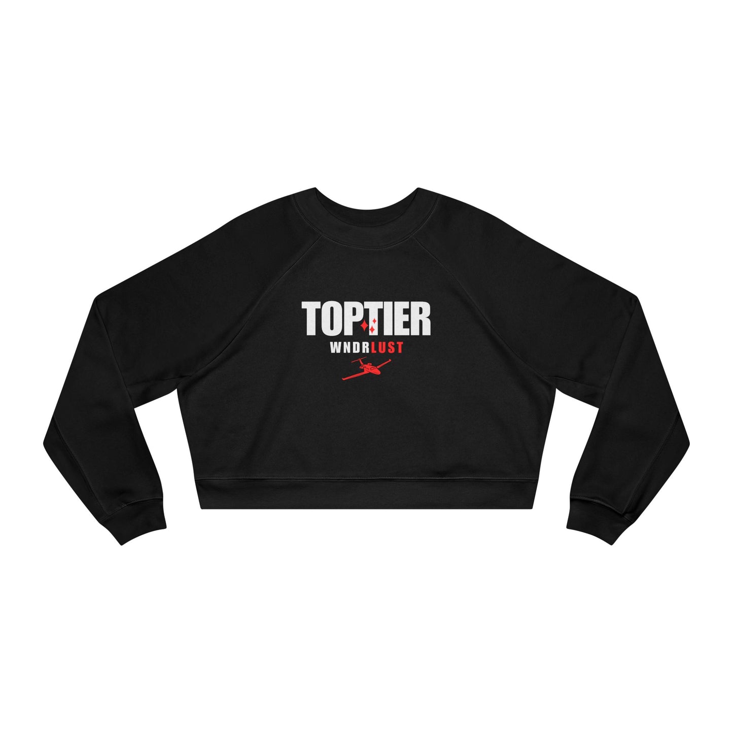 TOP TIER WNDRLUST CROP TOP FLEECE