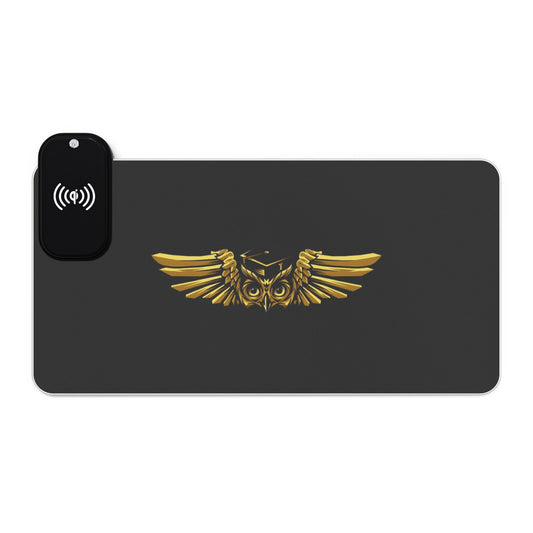 FLIGHT SCHOOL GENIUS LED MOUSE PAD & WIRELESS CHARGER